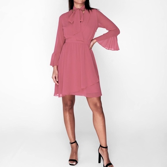 MARELLA Dresses & Skirts - Marella Sonetta Dress in Dusty Pink 12 O3